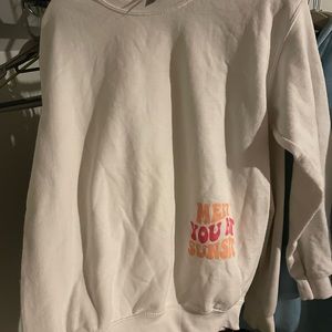 Meet you at sunset crewneck